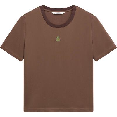 播圆领T恤女商场同款2024夏季新款休闲基础短袖上衣BDR2YD0689