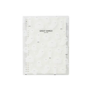 【5千+已买】苏铁时光官方旗舰店不硌手活页本幽灵团子笔记本B5A6A7高颜值外壳记事本学生线圈本考研横线简约