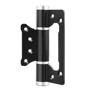 固特隐形门合页子母免开槽液压缓冲闭门器自动关门回弹簧闭门铰链