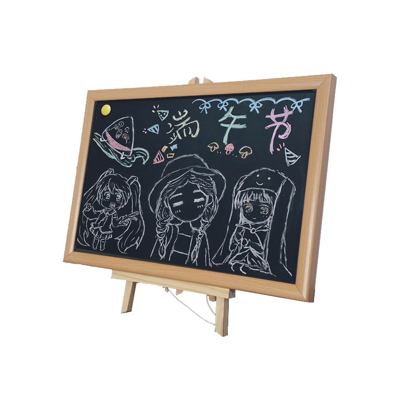 桌面支架立式小黑板店铺超市商用宣传价格牌摆摊促销广告展示牌