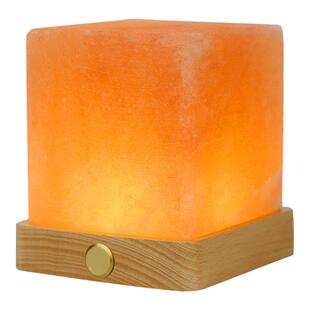 喜马拉雅水晶盐灯天然矿石小夜灯USB充电氛围灯卧室床头伴睡盐灯