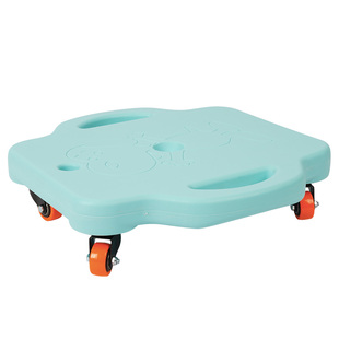大滑板车感统器材平衡板幼儿园儿童前庭失调训练幼儿室内滑行玩具