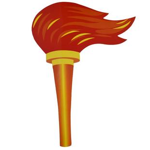 运动会火炬道具手持出场幼儿园开幕式入场手拿花创意仿真火把舞蹈