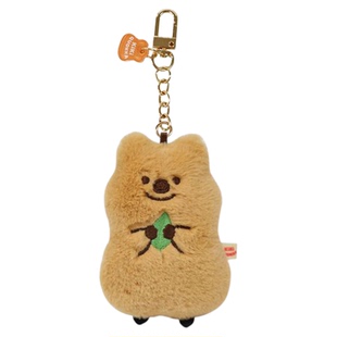 韩国KiKi QUOKKA可爱金袋鼠毛绒玩偶小挂件钥匙扣链包包挂饰ins风