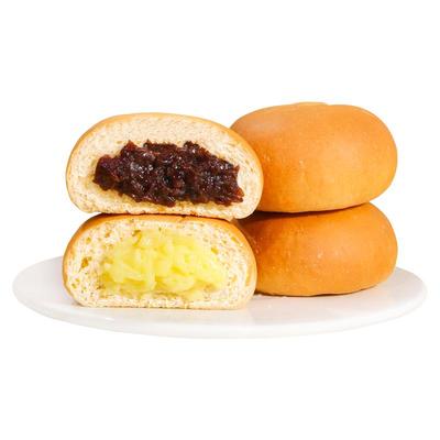 周三的情书豆沙夹心面包学生代餐