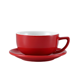 350ml陶瓷咖啡杯套装卡布奇诺拿铁杯摩卡杯大口拉花比赛杯泽田杯