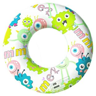 游泳圈儿童加厚防侧翻浮圈水上充气玩具救生圈男女孩初学游泳装备