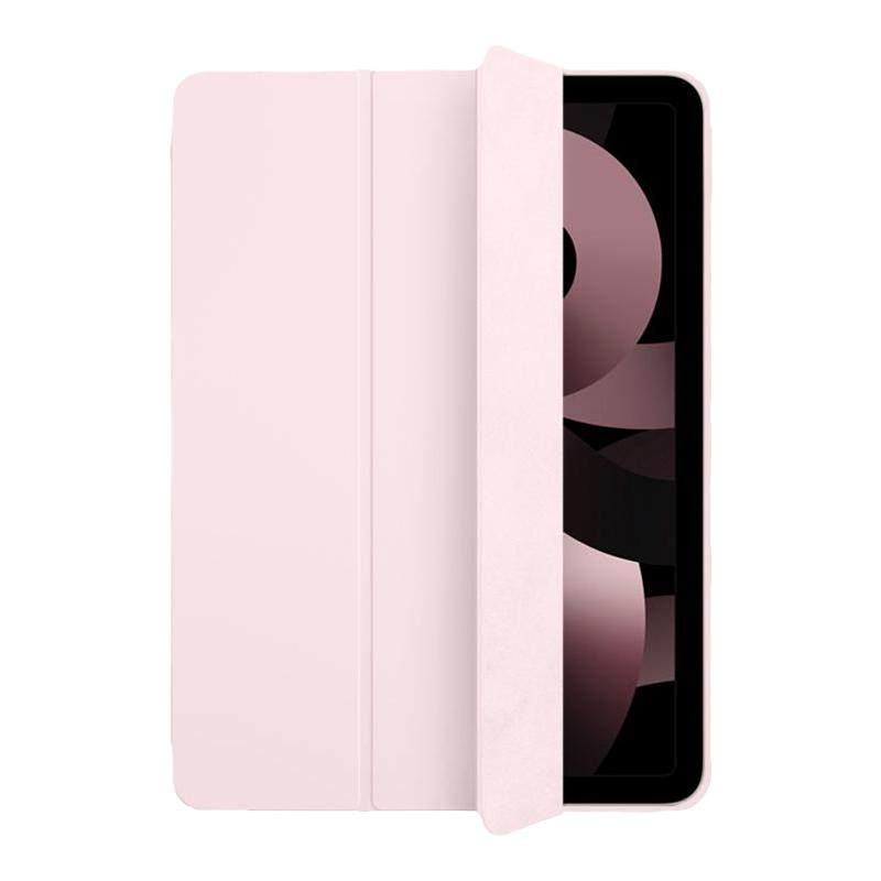 ins淡粉色适用ipad保护套air6三折ipad2022新款4全包ipadpro11寸2021软壳pad8防摔5苹果9