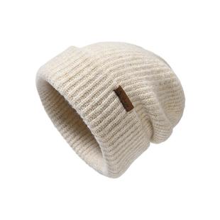 大头围毛线帽女秋冬季保暖显脸小帽子冷帽2025新款防寒护耳针织帽