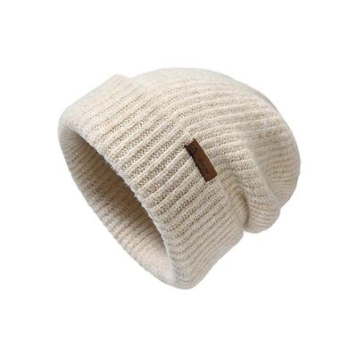 大头围毛线帽女秋冬季帽子显脸小