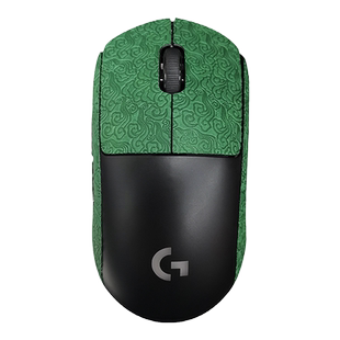 适用罗技GPW防滑贴狗屁王一代二代贴纸g502/g903防汗贴g402皮革g304/G102疯马纹M705/M350鹅卵石鼠标保护贴膜