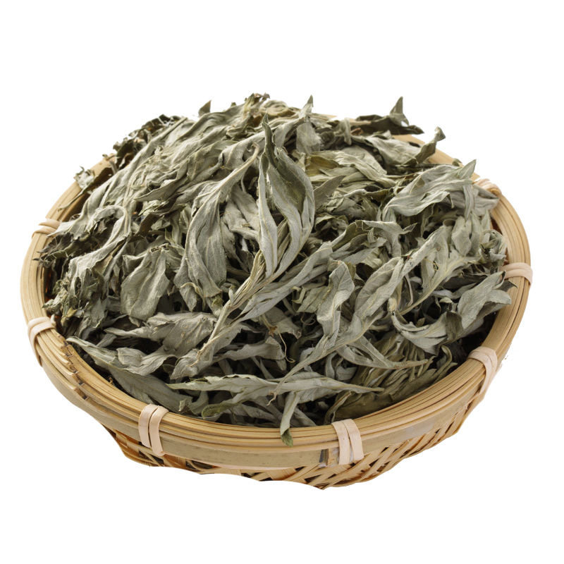 干艾叶干艾草叶家用干艾草包泡脚包散装产后中药材2500g陈艾月子