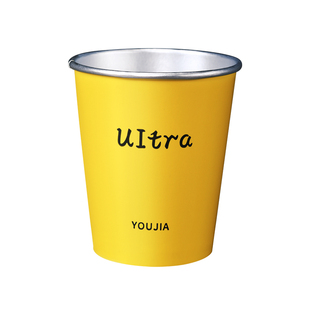 高档铝箔纸杯一次性水杯食品级家用特厚热饮咖啡杯商用加硬防烫手