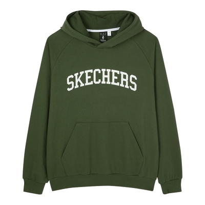 Skechers斯凯奇舒适连帽户外男款休闲运动卫衣 L124M035/00RU