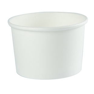 一次性碗纸碗整箱批圆形加厚小吃家用环保白色泡面碗商用定制logo