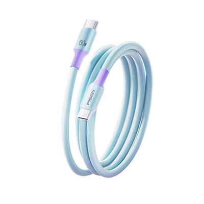 品胜双TypeC光感变色硅胶数据线