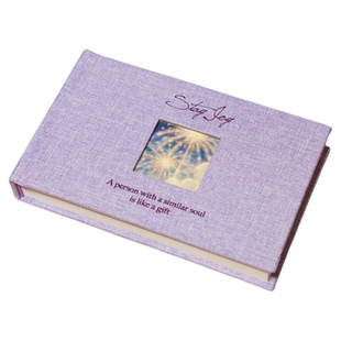 3寸mini布面反转片全纸质凹槽设计不爆本可书写相册周年礼物情侣