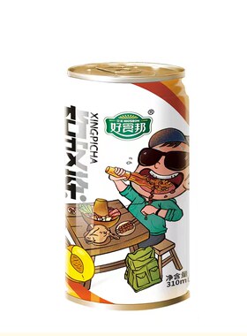 亚盛食邦杏皮茶罐装310ml甘肃
