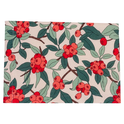 浆果餐垫|纯棉复古风田园隔热垫