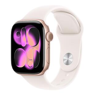 【国家补贴】Apple/苹果 Watch Series 11 GPS 2025新款 智能手表 心率监测 血氧监测 体温感应 睡眠追踪健身
