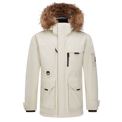 ROCK&ICE防风保暖鹅绒羽绒服男