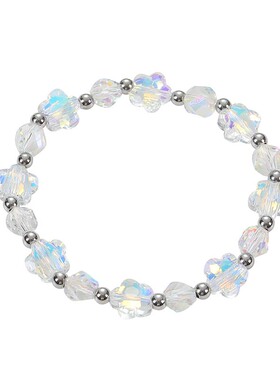 2024年新款手串珠七彩水晶小众