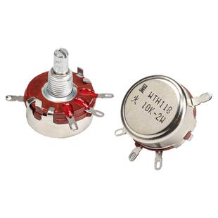 WTH118可调单圈碳膜电位器 功率2W 电阻1K 2K2 4K7 10K 47K100K