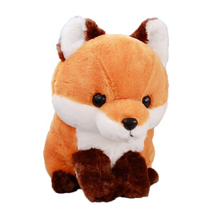 可爱 雪狐 赤狐 少女心 儿童礼物 小狗 狐狸 毛绒玩具 公仔 玩偶