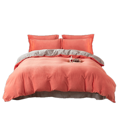 维科棉拉舍尔四件套冬季保暖套件