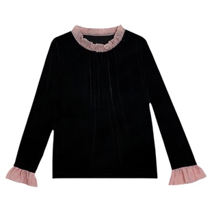 利达 NEW DADADA 【黑粉慕斯】独特漂亮巨好看2026女冬季新款衬衫