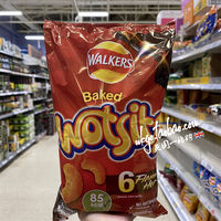 Suzhou in-stock British Walkers Wotsits Baked Cheese-flavored corn potato Chips Snack 16.5g*6 packs thumbnail 2