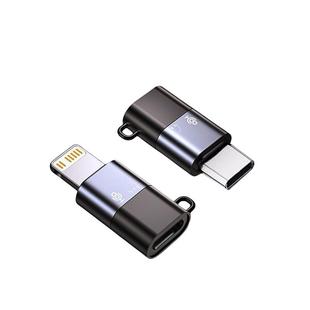 otg转接头麦克风lightning转typec适用苹果15Pro无线领夹麦接收器iPhone14耳机转换头13直播声卡充电12数据线