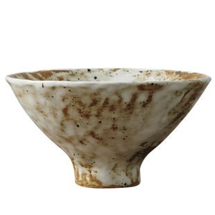 玩物志日本粗陶碗盘不规则个性碗具手工餐具特色土碗 装菜巨好看