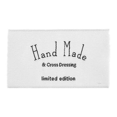 韩国手工纯棉豪华风handmade布标