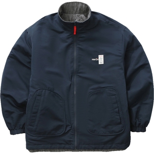 nautica×POPMART泡泡玛特KUBO联名双面穿中国结盘扣厚外套棉服