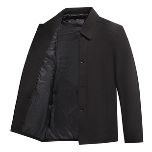 春装爸爸装外套男中年男士夹克春秋款中老年人男装老人外穿男上衣