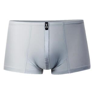 VO新品2条装男士内裤平角裤冰丝透气超薄U凸一片式无痕三角内裤男