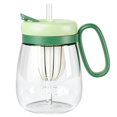 富光女士大肚花茶杯玻璃水杯