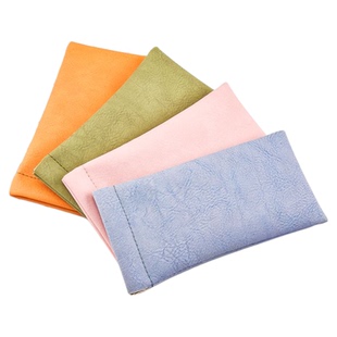 磁吸收纳包ins便携弹片眼镜袋墨镜太阳镜收纳包抗压绒布自动闭合