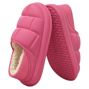 手术室专用棉拖鞋女2025新款冬季外穿防滑保暖包跟医护防水棉拖男