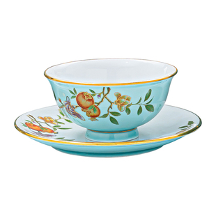 石榴家园 中式景德镇碗单个碗盘餐具高档轻奢饭碗面碗大小碗白瓷