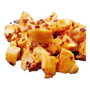 新货无穷爱辣鸡米300g30包鸡腿肉丁广东特产微辣办公室休闲零食品