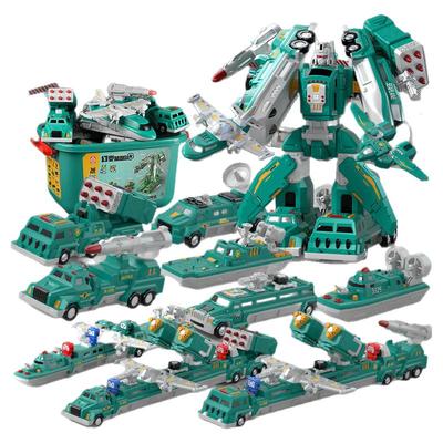 磁力变形积木玩具拼接金刚机器人