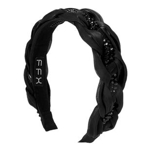 弗弗西FFX黑色高颅顶发箍女款2024新款百搭头箍高级感外出显脸小