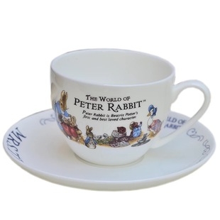 出口骨瓷彼得兔可爱下午茶餐具套装红茶壶茶杯咖啡壶咖啡杯碟欧式