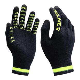 KELME卡尔美足球训练防寒运动儿童成人防滑保暖加绒触屏全指手套A