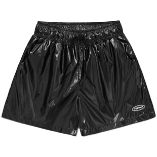 秒发 oido KIRSH 黑色短裤高腰休闲裤百搭休闲2019春夏韩国代购