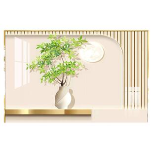 北欧奶油风餐厅装饰画高端大气单幅饭厅背景墙挂画现代简约艺术画