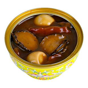 金汤黑松露鲍鱼开罐即食非半成品速食新鲜海鲜鲍鱼送礼精品礼盒