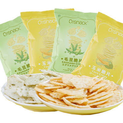 十分可非油炸毛豆玉米脆片